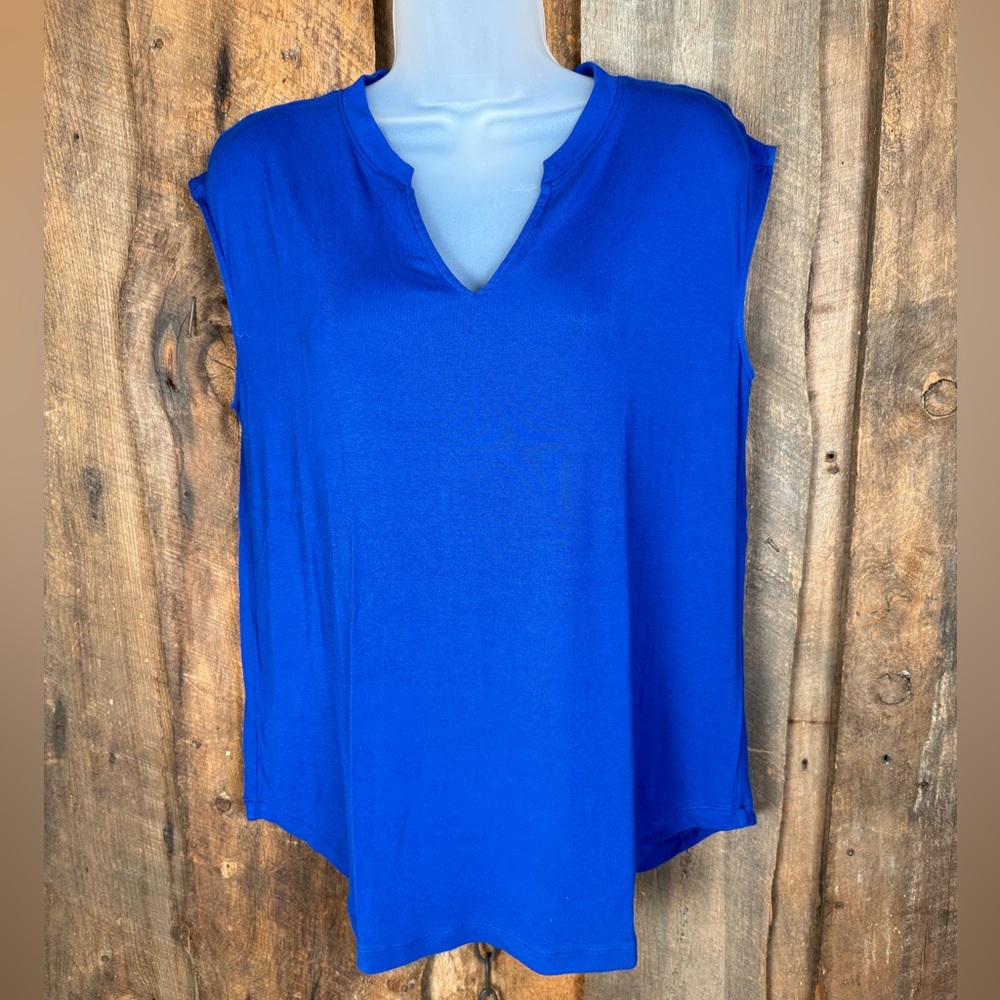 Cabi Royal Blue Oversized Top - Size small